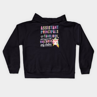 Assistant Principals are like Unicorns Gift Idea Kids Hoodie